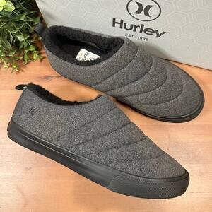 Hurley Men's Arlo Puff Clog Shoes Slippers Size 8